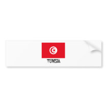 Tunisia Flag bumper stickers