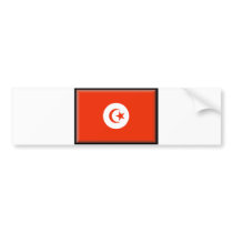 Tunisia Flag bumper stickers