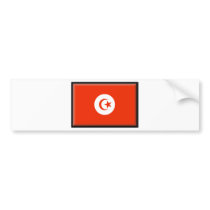 Tunisia Flag Bumper Sticker