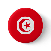 Tunisia Flag Pinback Buttons