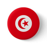 Tunisia Flag Button