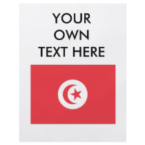 Tunisia Flag Custom Flyer