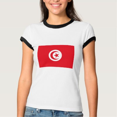 Tunisia FLAG International Tshirts by flagshirt