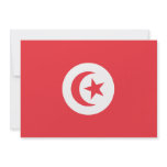 Tunisia Flag Invitation