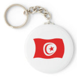 Tunisia Flag Keychain
