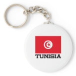 Tunisia Flag Keychain