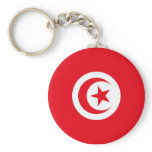 Tunisia Flag Keychain