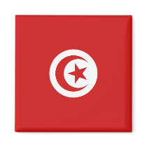 Tunisia Flag Magnet