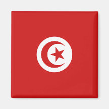 Tunisia Flag Magnet