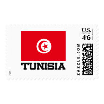 Tunisia Flag postage
