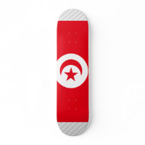 Tunisia Flag skateboards