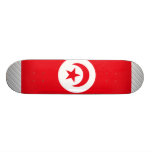 Tunisia Flag Skateboard Deck