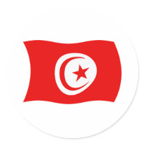 Tunisia Flag Sticker