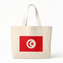 Tunisia Flag Tote Bag