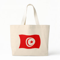 Tunisia Flag Tote Bag