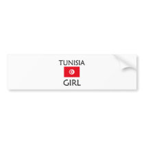 TUNISIA GIRL bumper stickers
