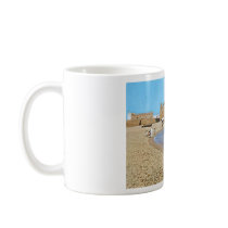 Tunisia  Hammamet Beach 1960's mugs