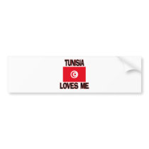 Tunisia Loves Me bumper stickers