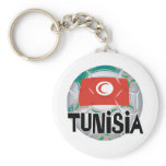 Tunisia Soccer Futbol Team Keychain