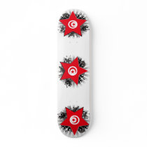 Tunisia Star Custom Skate Board