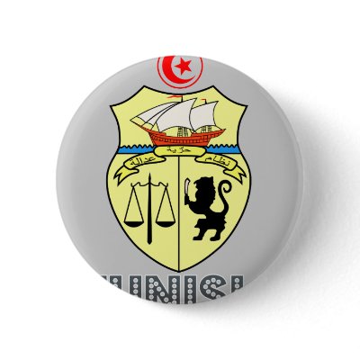 Tunisian Emblem Buttons by FlagStore