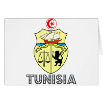 Tunisian Emblem cards
