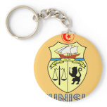 Tunisian Emblem Key Chain
