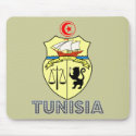 Tunisian Emblem mousepads