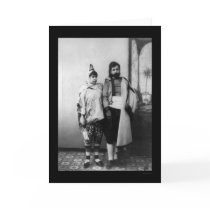 Tunisian Jewish Man & Wife in Tunis 1920 cards