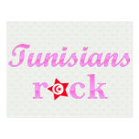 Tunisians Rock - Cute Pink Postcard