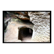 Tunnel at Old Man's Cave posters by scooter4242 Tunnel at Old Man's Cave posters