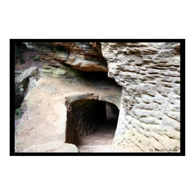Tunnel at Old Man's Cave Posters by scooter4242