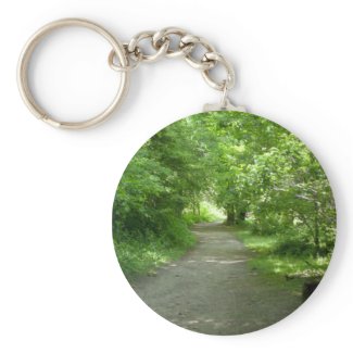 Tunnel of Leaves Keychain keychain