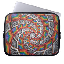 Tunnel To The Moon Laptop Zipper Sleeve laptop sleeves