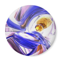 Tunnel Vision Abstract Magnet