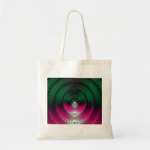 Tunnel Vision Fractal Tote Bag
