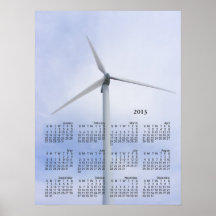 Turbine calendar ~ print