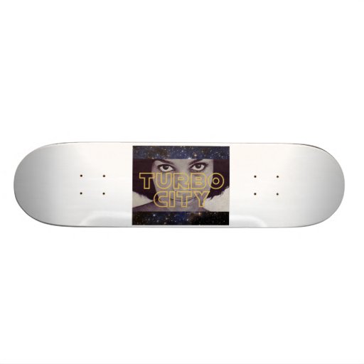 Turbo City Galaxy Eyes Skate Deck