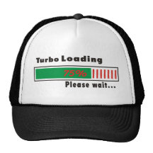 Turbo Loading Please wait Trucker Hat