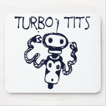 Turbo Tits mousepads