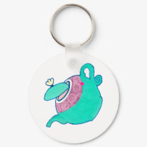 Turcoise Teapot keychains