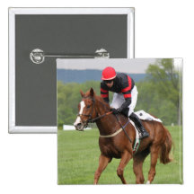 Turf Horse Race Button