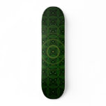 "Turf Rings" Fractal Art Skate Deck