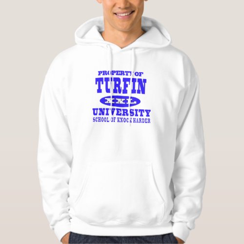 Turfin University shirt