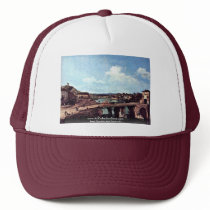 Turin View From The Northeast Trucker Hats