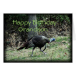 Turkey Happy Birthday Card | Zazzle