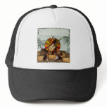 Turkey Acoustic Guitar Hay bale Thanksgiving Mesh Hat