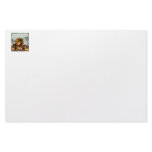 Turkey Acoustic Guitar Hay bale Thanksgiving Customized Stationery