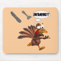 Turkey Attack mousepads