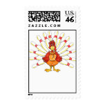 Turkey Bowl Add your own text Postage Stamp